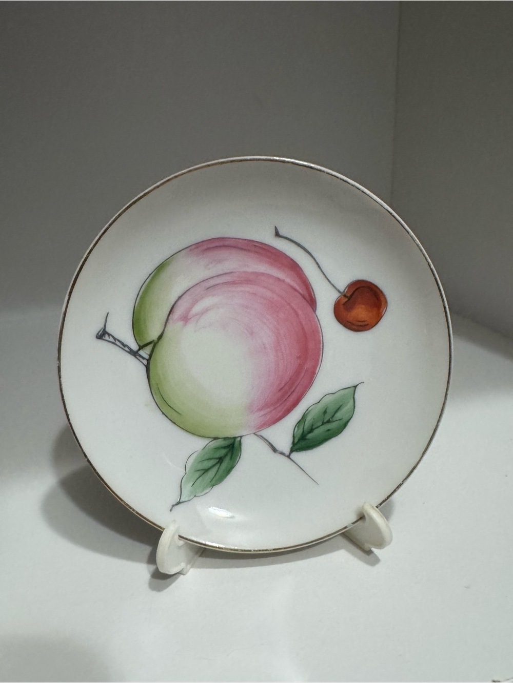 3 Hand-Painted Accent Plates